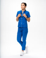 Halat Medical Femei Albastru - Donna - imagine 3