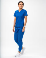 Halat Medical Femei Albastru - Vivienne - imagine 3