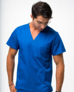 Halat Medical Barbati Albastru Christian