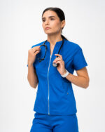 Halat Medical Femei Albastru - Donna