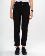 Pantaloni Medicali Femei Negri - Donna - imagine 4