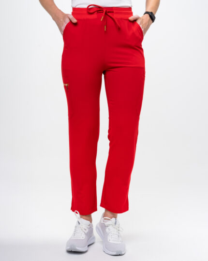 Pantaloni Medicali Femei Rosi - Donna