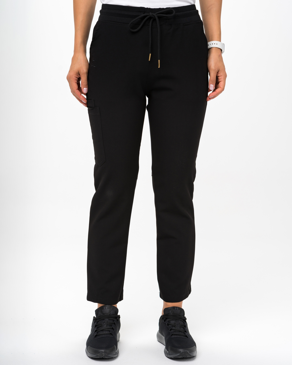 2. Stella Pantalon halat medical cu 4 buzunare negru Pantaloni Medicali Femei Negri - Stella - imagine 3