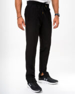 Pantaloni Medicali Bărbați Negri - Christian