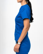 Halat Medical Femei Albastru - Donna - imagine 4