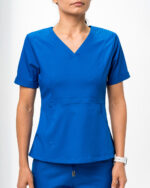 Halat Medical Femei Albastru – Stella - imagine 3