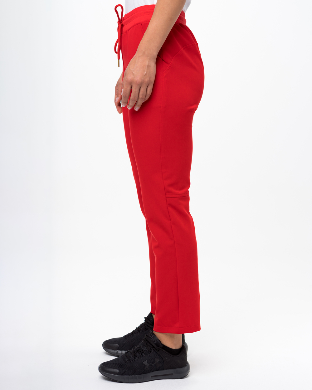 3. Stella Pantalon halat medical cu 4 buzunare rosu Pantaloni Medicali Femei Roșii - Stella - imagine 4