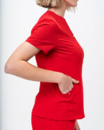 Halat Medical Femei Rosu - Donna - imagine 5