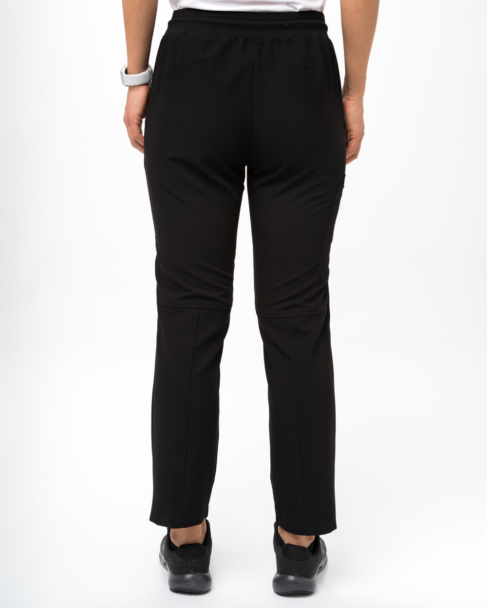 4. Stella Pantalon halat medical cu 4 buzunare negru Pantaloni Medicali Femei Negri - Stella - imagine 4