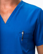 Halat Medical Bărbați Albastru - Christian - imagine 6