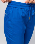 Pantaloni Medicali Femei Albaștri - Vivienne - imagine 6