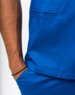 Halat Medical Bărbați Albastru - Christian - imagine 7