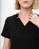 Halat Medical Femei Negru - Vivienne - imagine 8