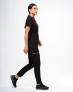 Pantaloni Medicali Femei Negri - Donna - imagine 9