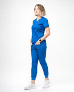 Halat Medical Femei Albastru - Vivienne - imagine 9