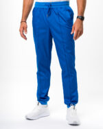 Pantaloni Medicali Bărbați Albaștri Jogger - Yves - imagine 2