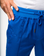 Pantaloni Medicali Bărbați Albaștri Jogger - Yves - imagine 5