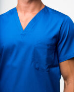 Halat Medical Bărbați Albastru - Yves - imagine 6